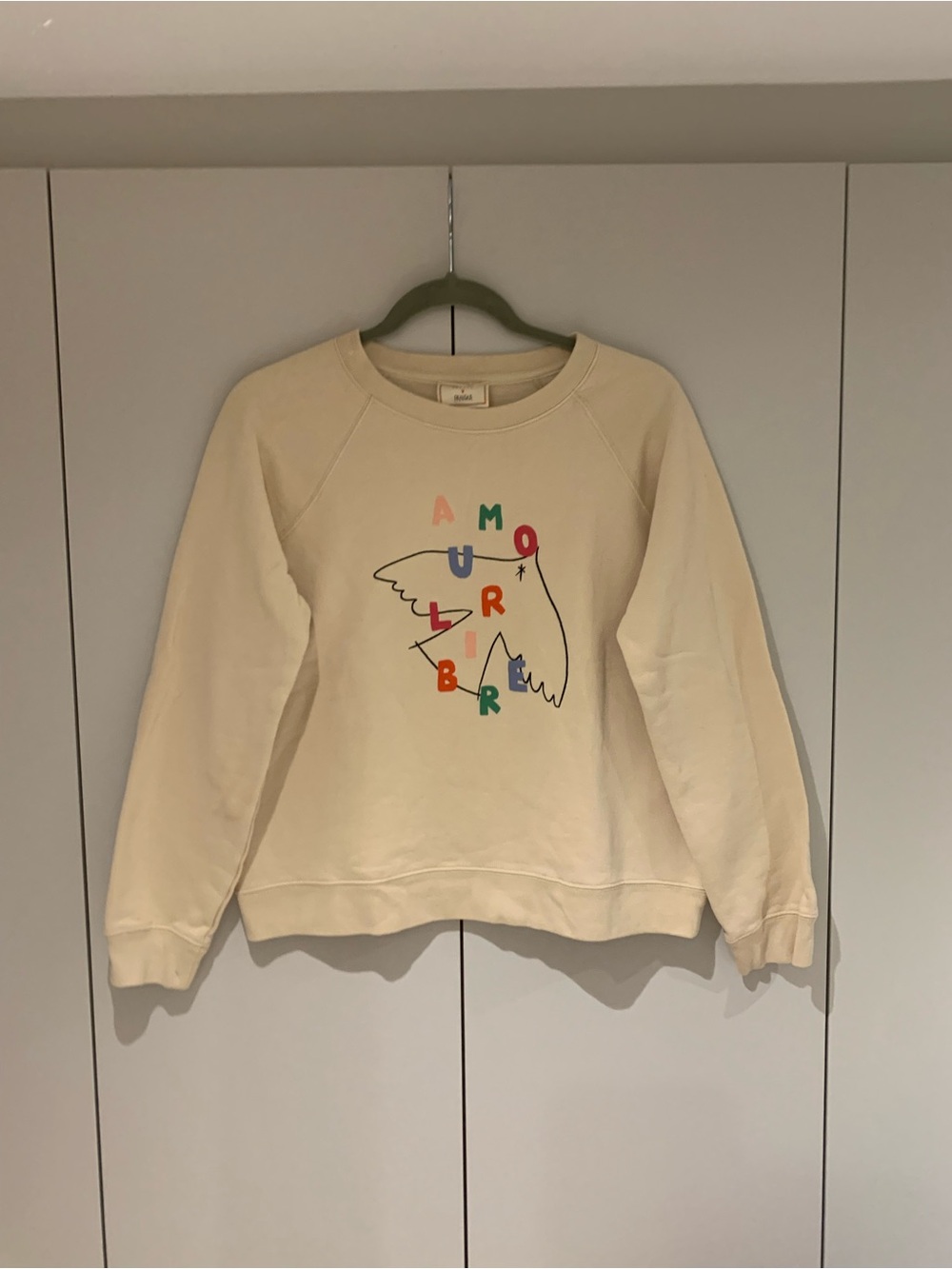 AMOUR LIBRE OISEAU SWEATSHIRT - SÉZANE X PANGEA